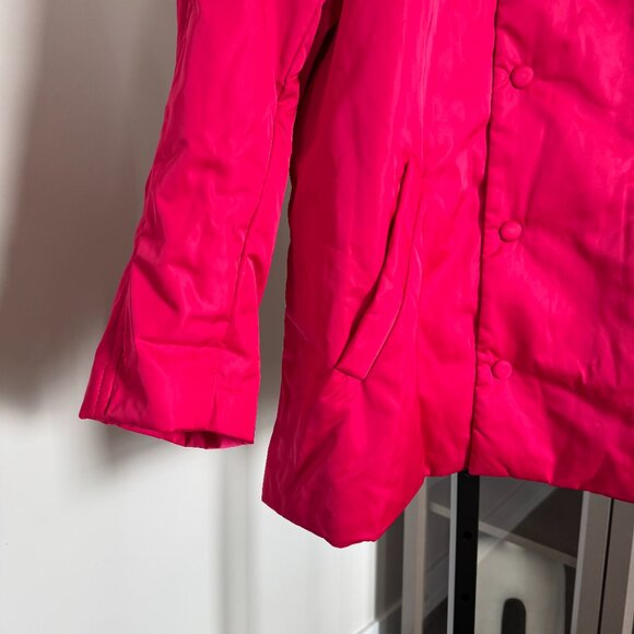 A.L.C. Lincoln Jacket NEW Streamlined Water Resistant Pink Snap Front Small S - Picture 5 of 7